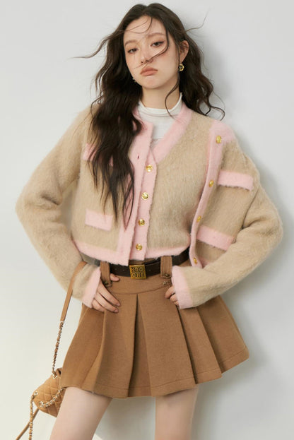 Vintage Style Ombre Knitwear Set-Up