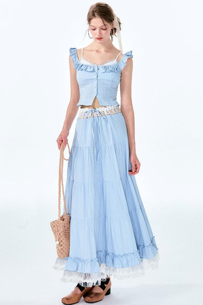 Lace Charm Camisole Set-Up