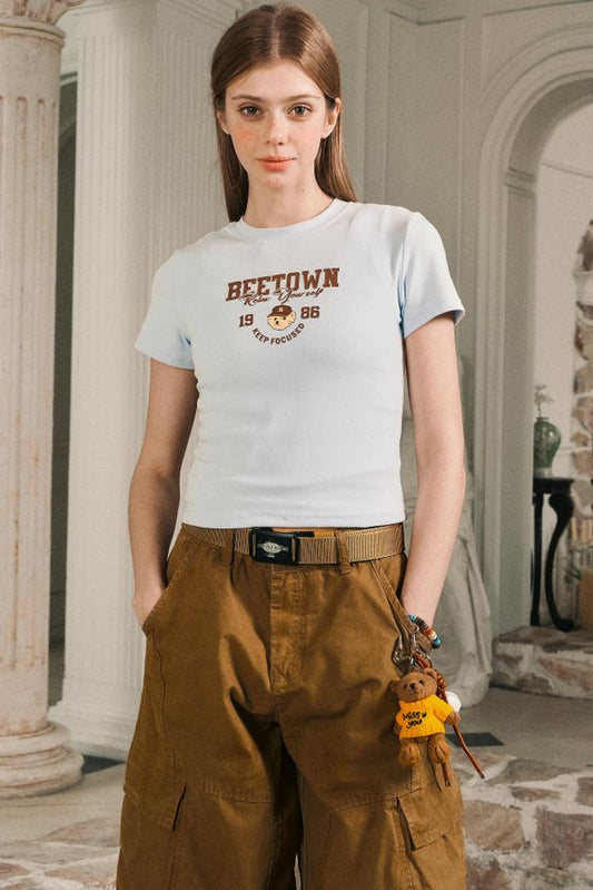 Round Neck Summer Fit T-Shirt