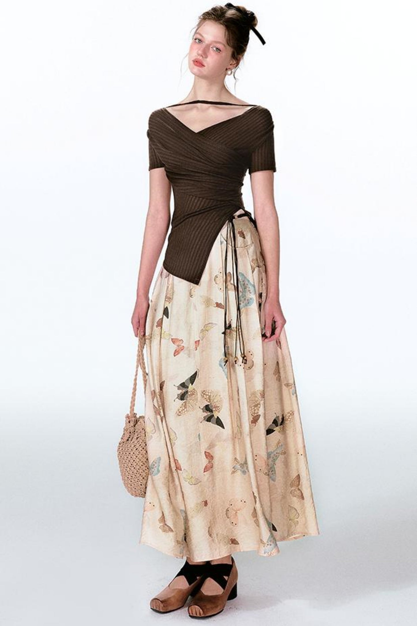 Pleat Bustier Set-Up