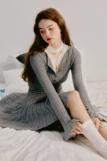 Elegant Sweater Dress