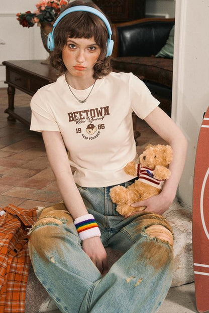 Round Neck Summer Fit T-Shirt