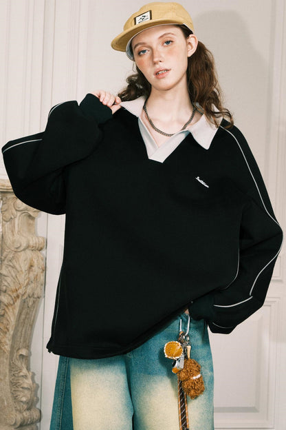 Town Color Block Sweater