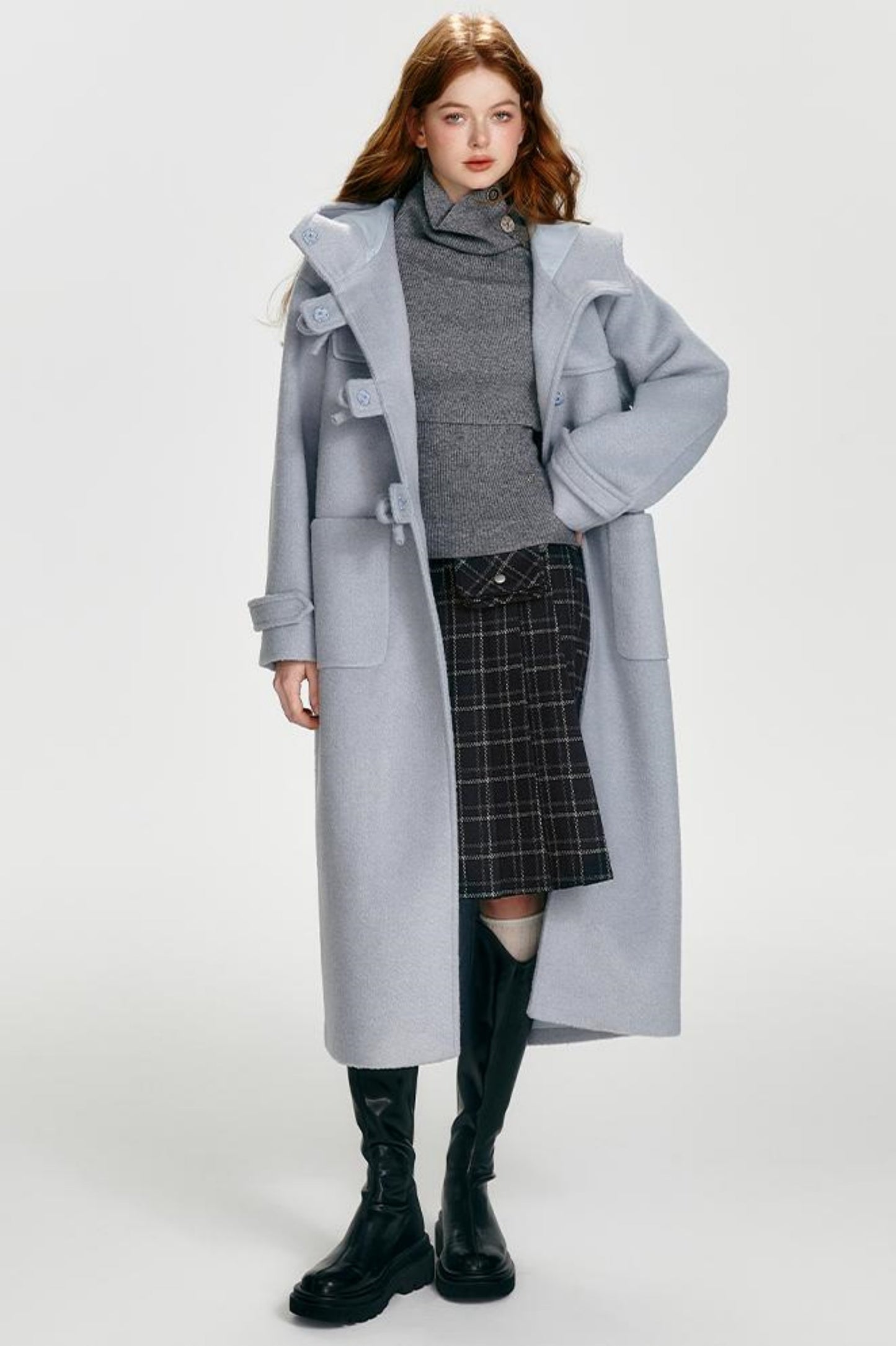 Slim Fit Knit Sweater Set-Up