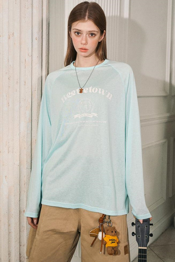 Breathable Long Knit Top