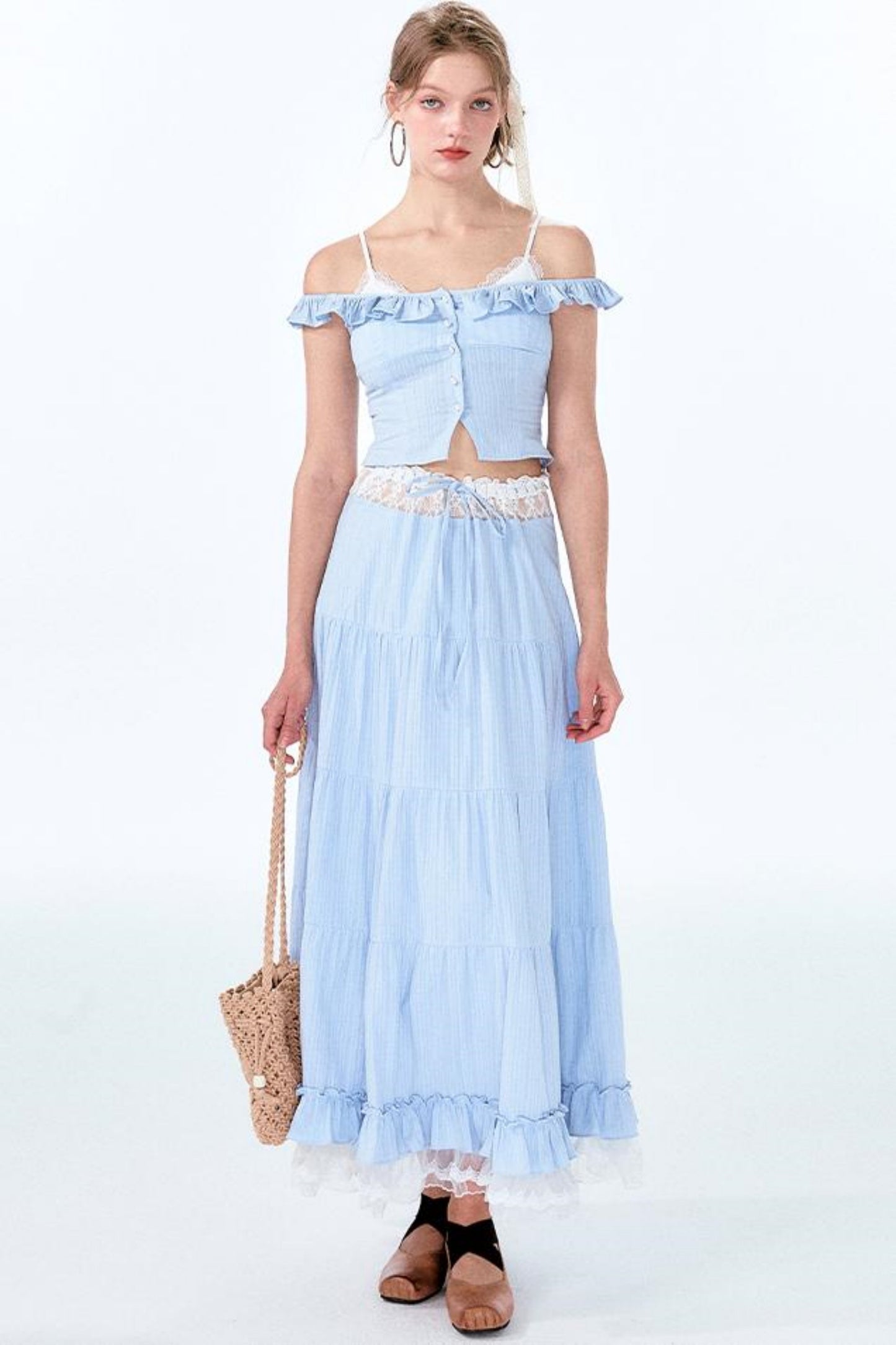 Lace Charm Camisole Set-Up