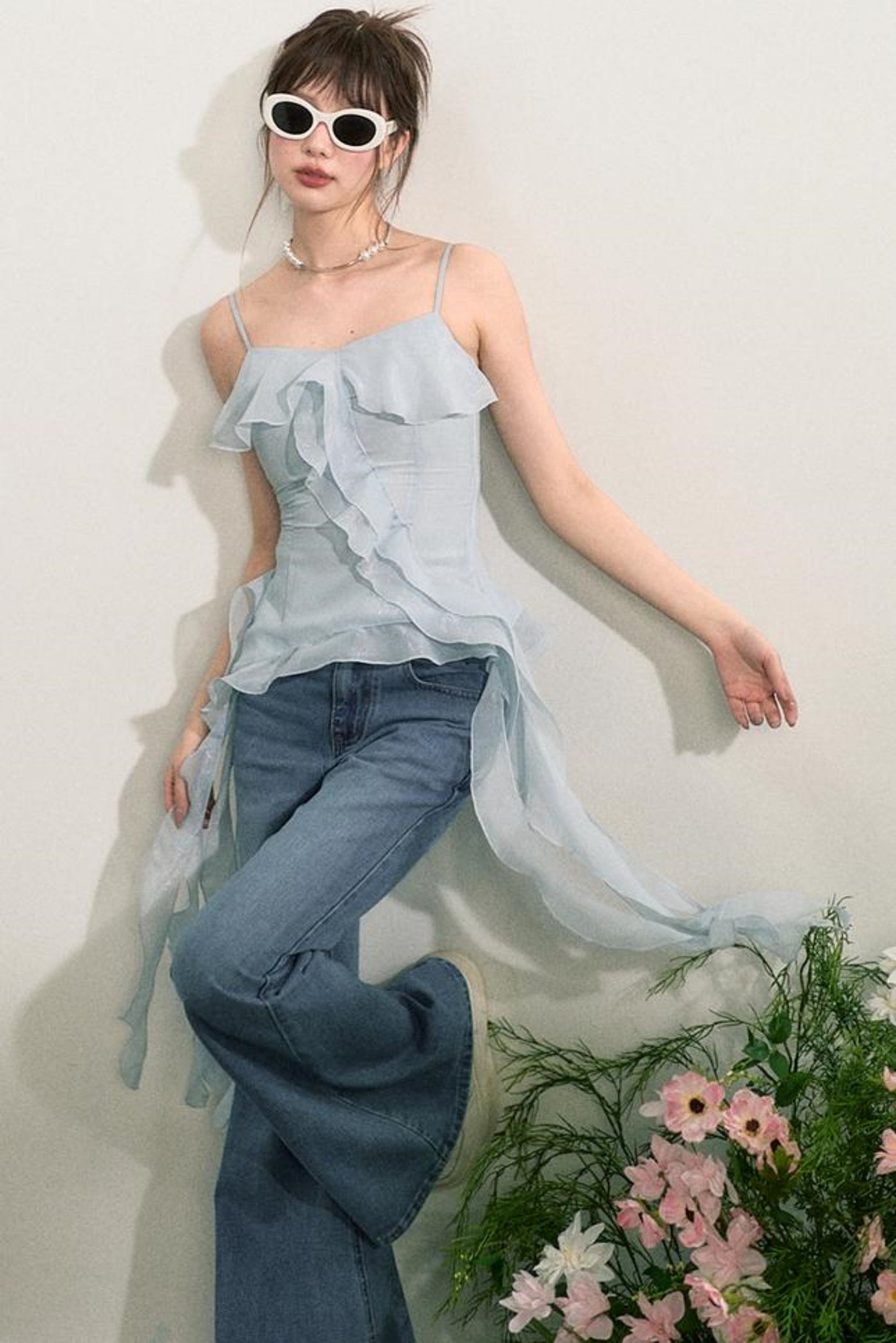 Flare Wide-Leg Jeans