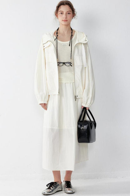 Lightweight Hooded Jacket Set-Up