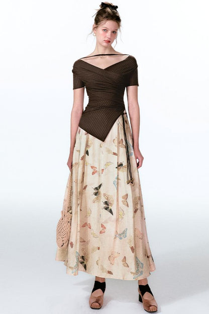 Pleat Bustier Set-Up