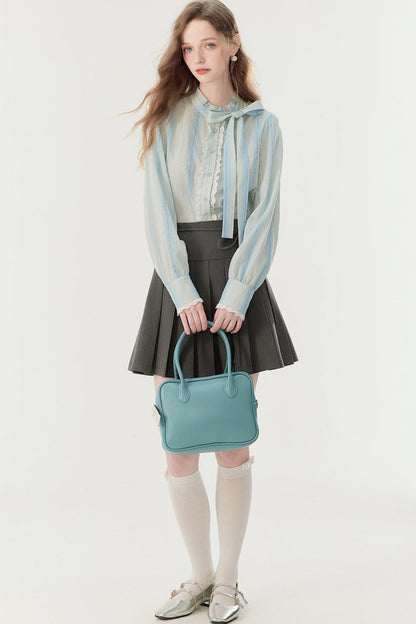 Gradient Stripe Blouse