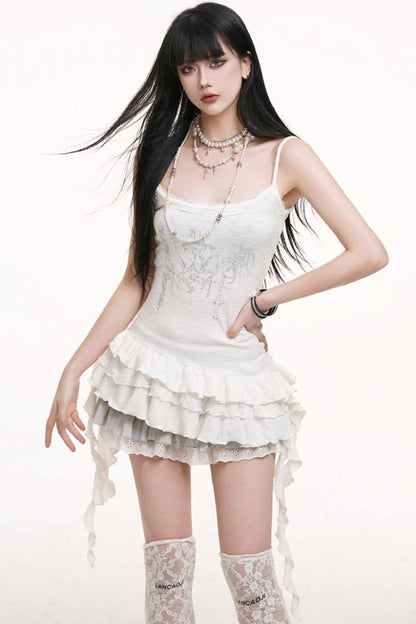 Ghost White Cami Top