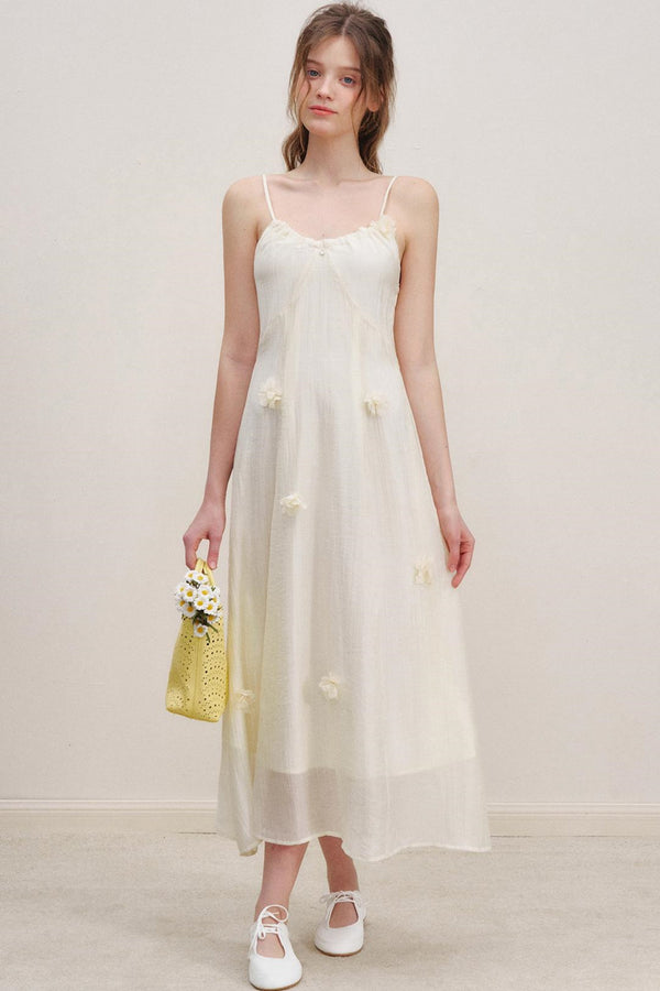 Airy Floral Resort Dress