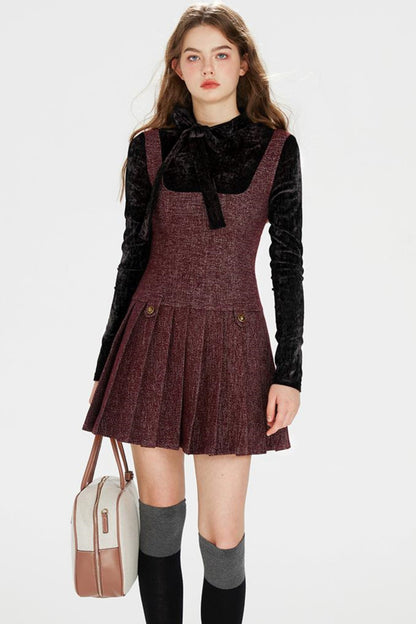 Fragrant Pleated Dress Set-Up