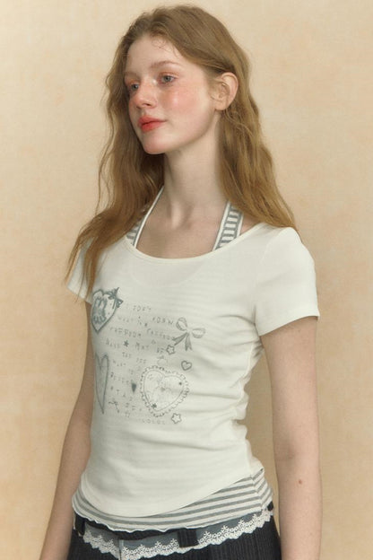 Trendy Graphic T-Shirt