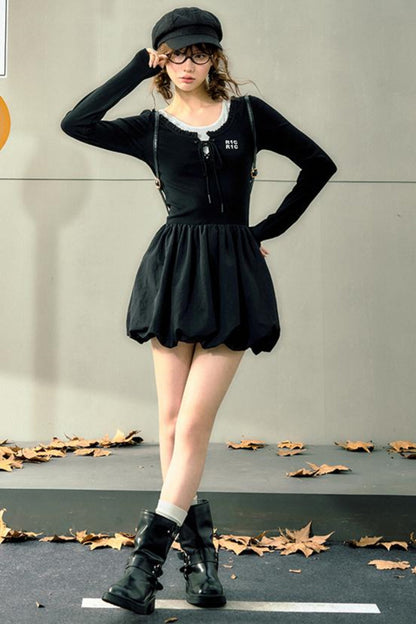 Color Clash Sleeveless Summer Dress