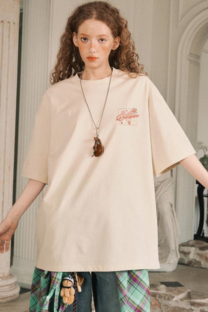 Firework Print Slim Fit T-Shirt