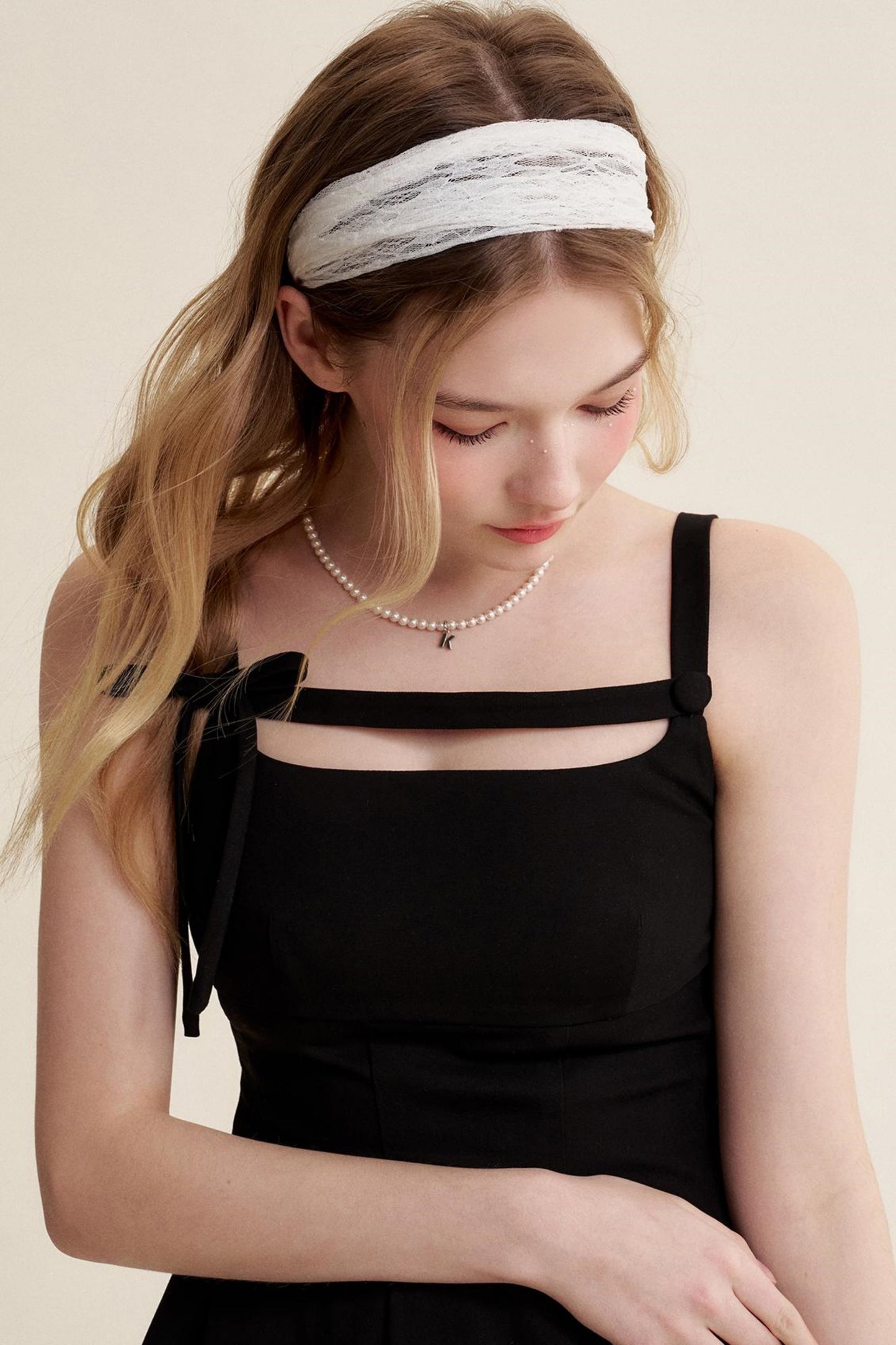 Nocturne Cutout Bow Dress