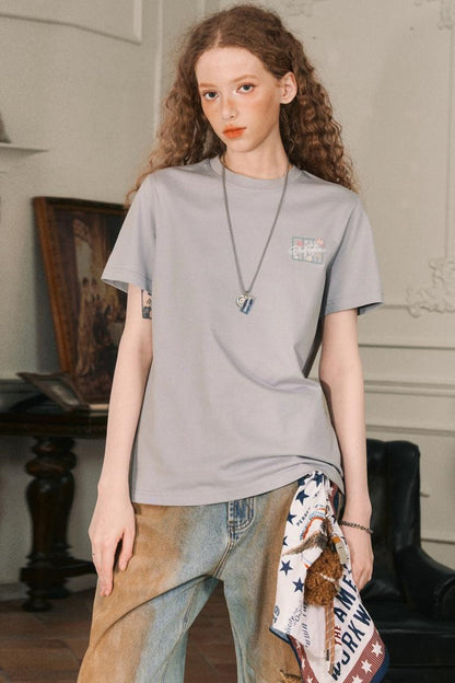 Firework Print Slim Fit T-Shirt