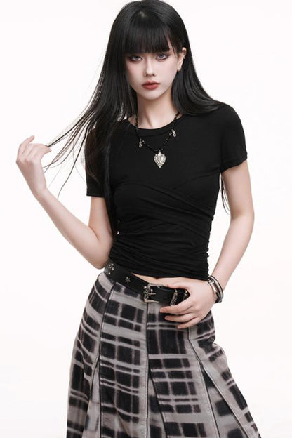 Chic Tie-Waist T-Shirt