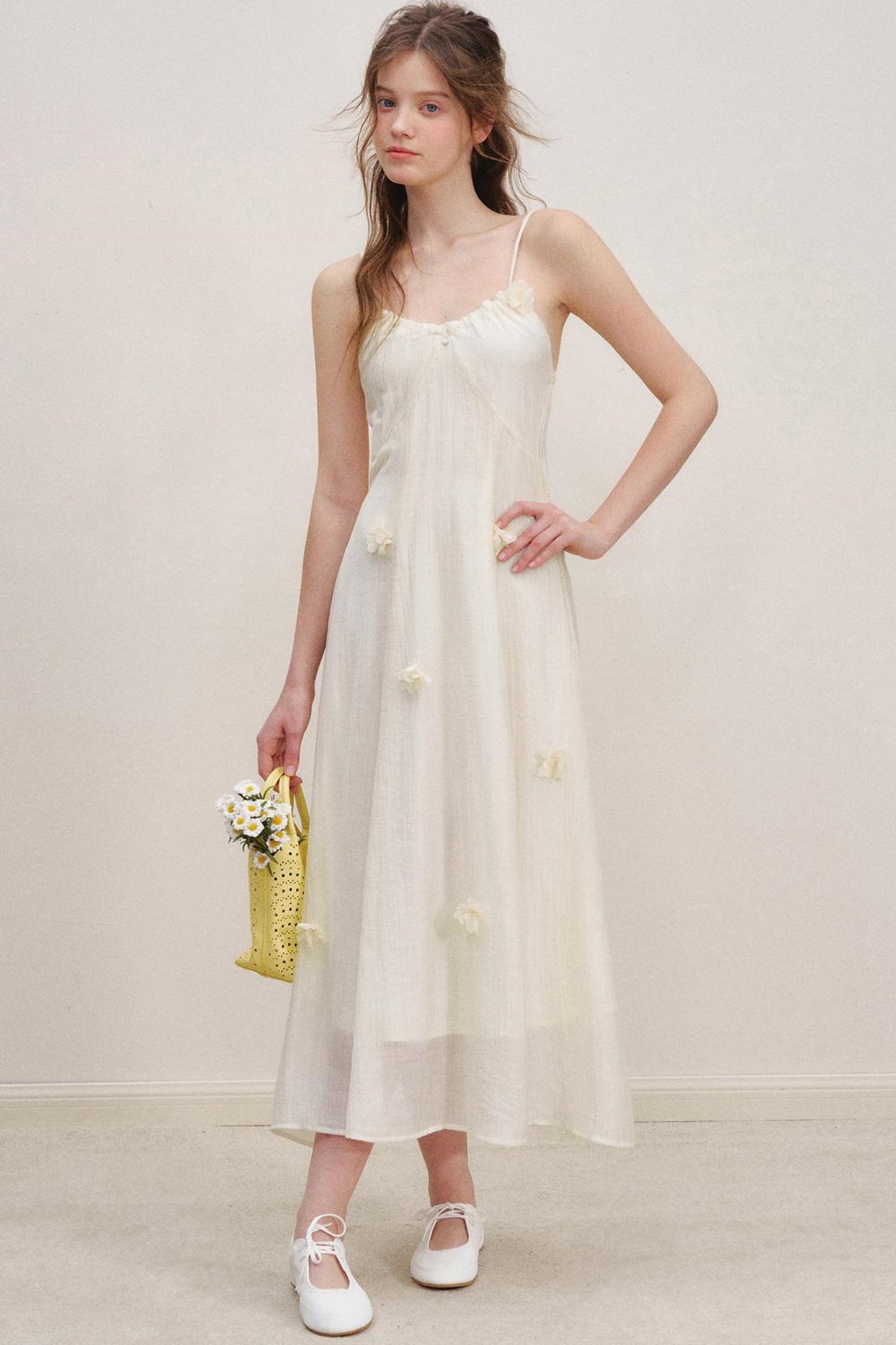 Airy Floral Resort Dress