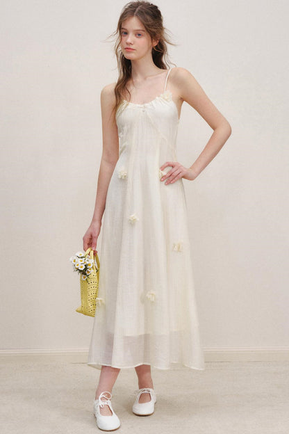 Airy Floral Resort Dress