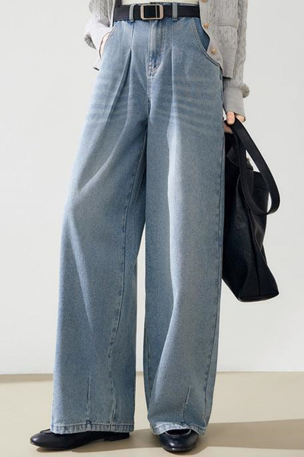 High Waist Slim Jeans