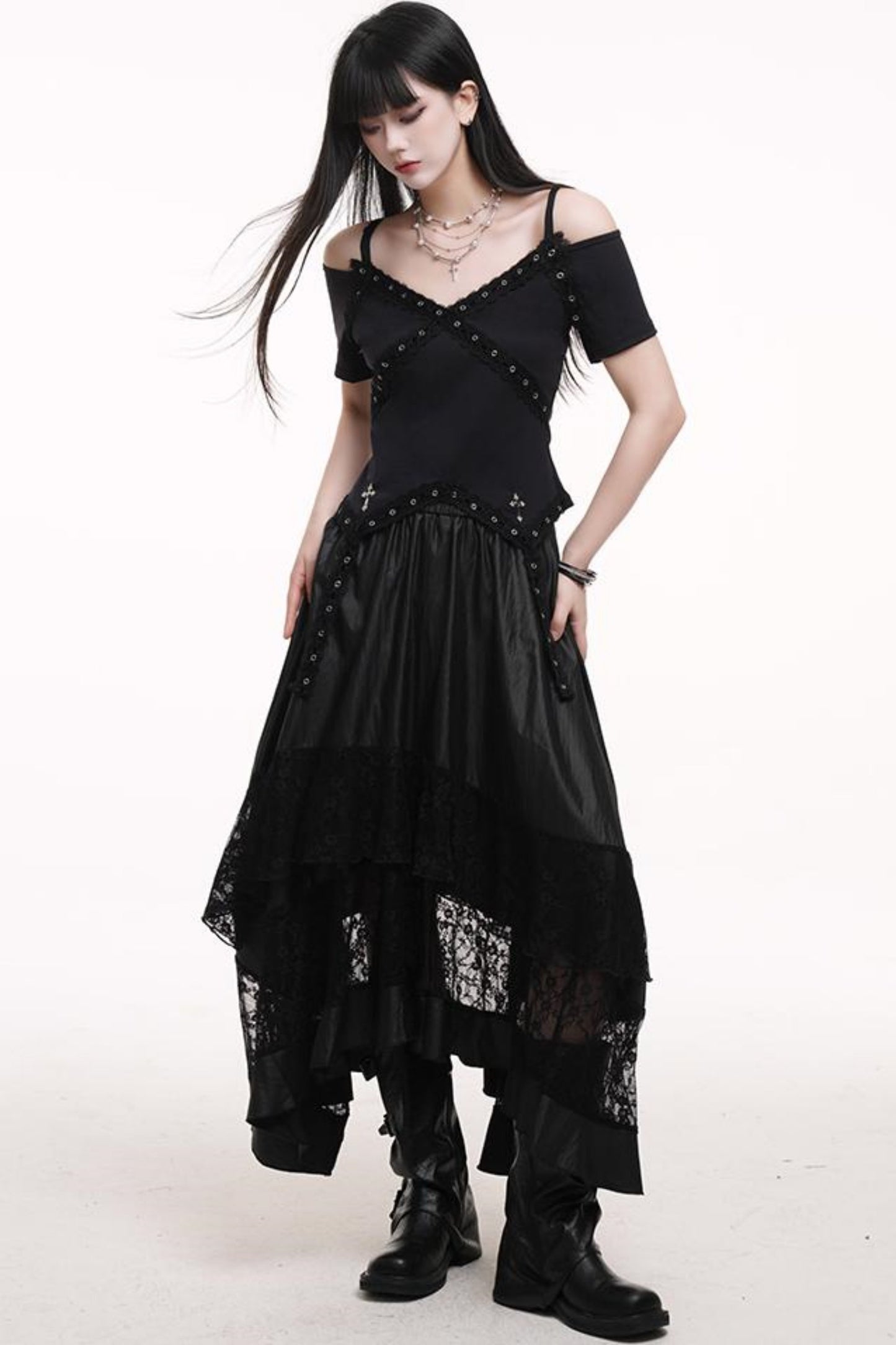 Ethereal Halter Skirt