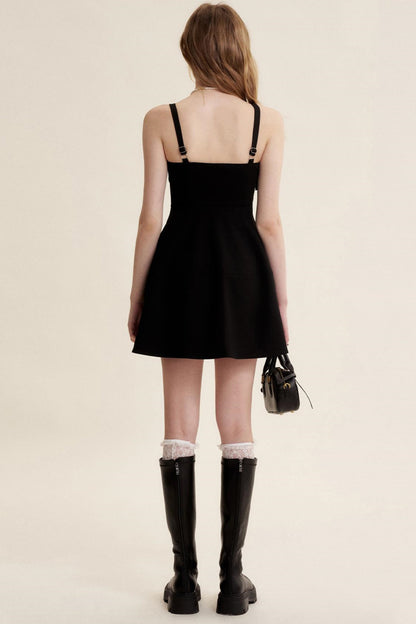 Nocturne Cutout Bow Dress