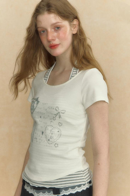 Trendy Graphic T-Shirt