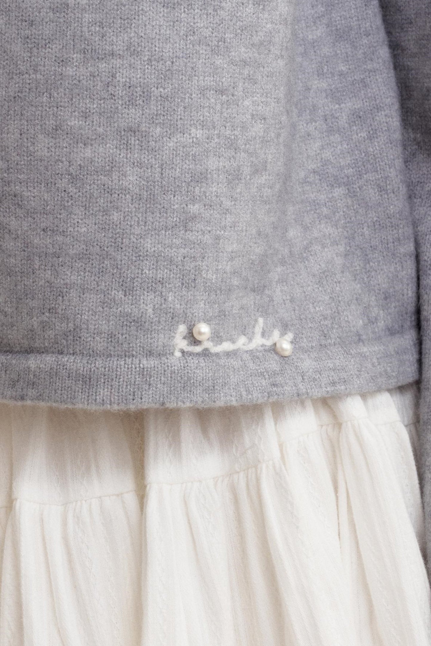 Pearl Button Knit Cardigan