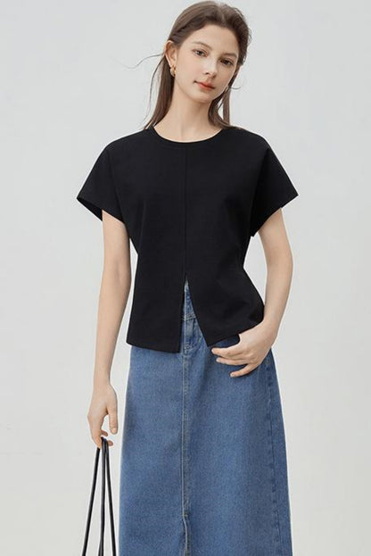 Chic Slim Cut Summer T-Shirt
