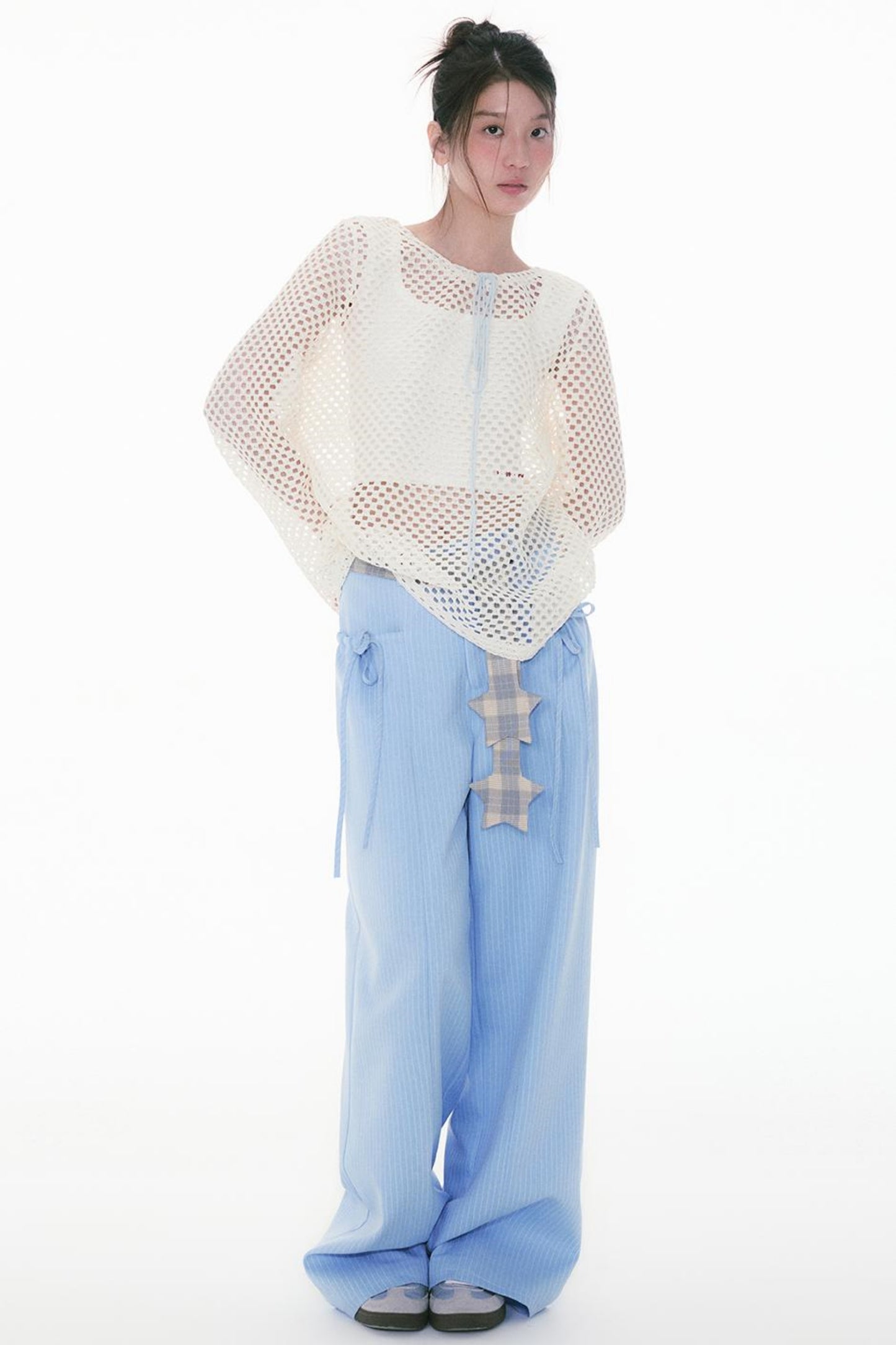 Lightweight Lace Long Sleeve Top