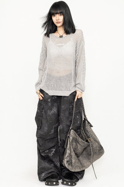 Versatile Knit Smock Top