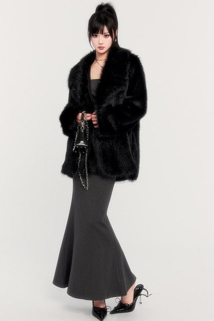 Romantic Long Strap Mermaid Dress