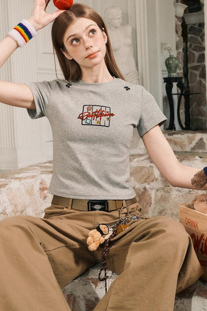 Print Short Sleeve T-Shirt