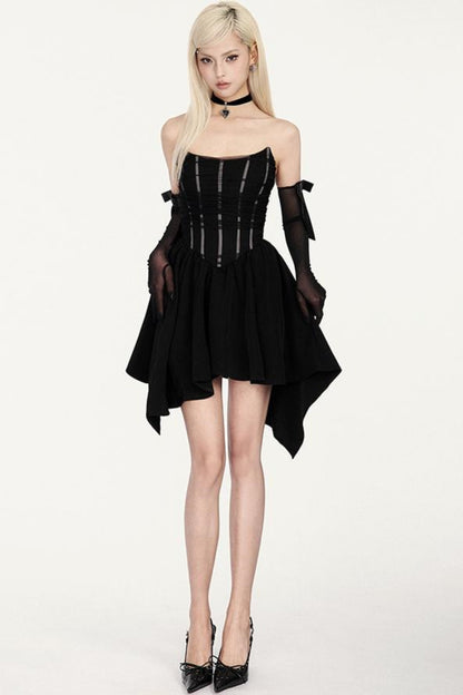 Moonlit Cross Choker