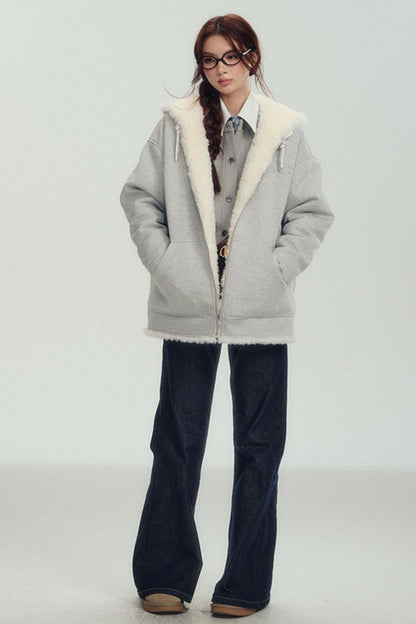 Fake Layered Shirt Sweater