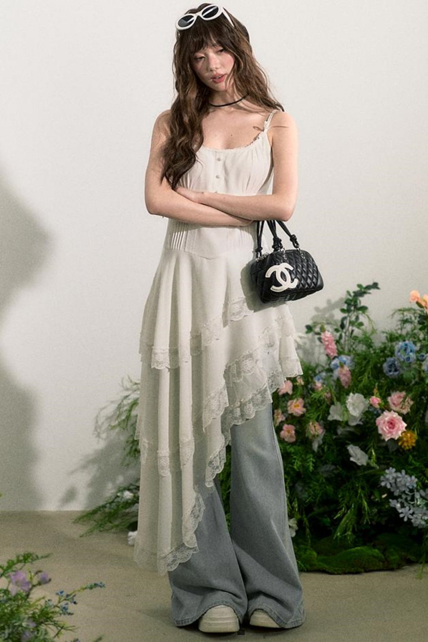 Flare Wide-Leg Jeans