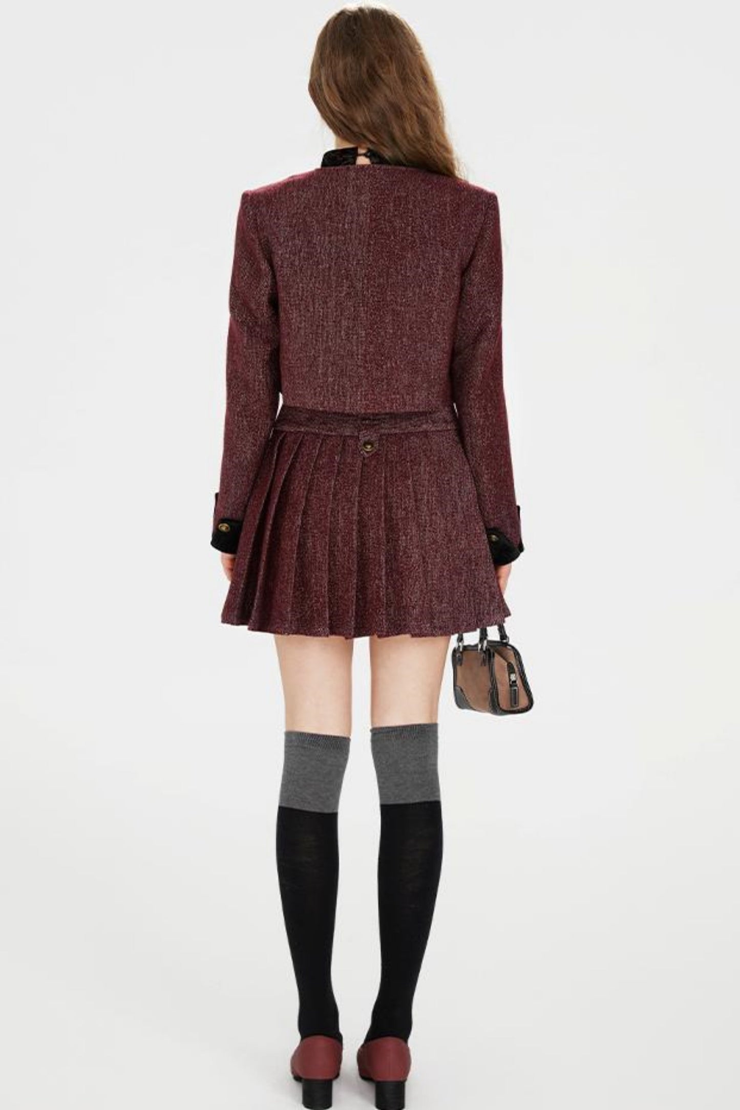 Fragrant Pleated Dress Set-Up