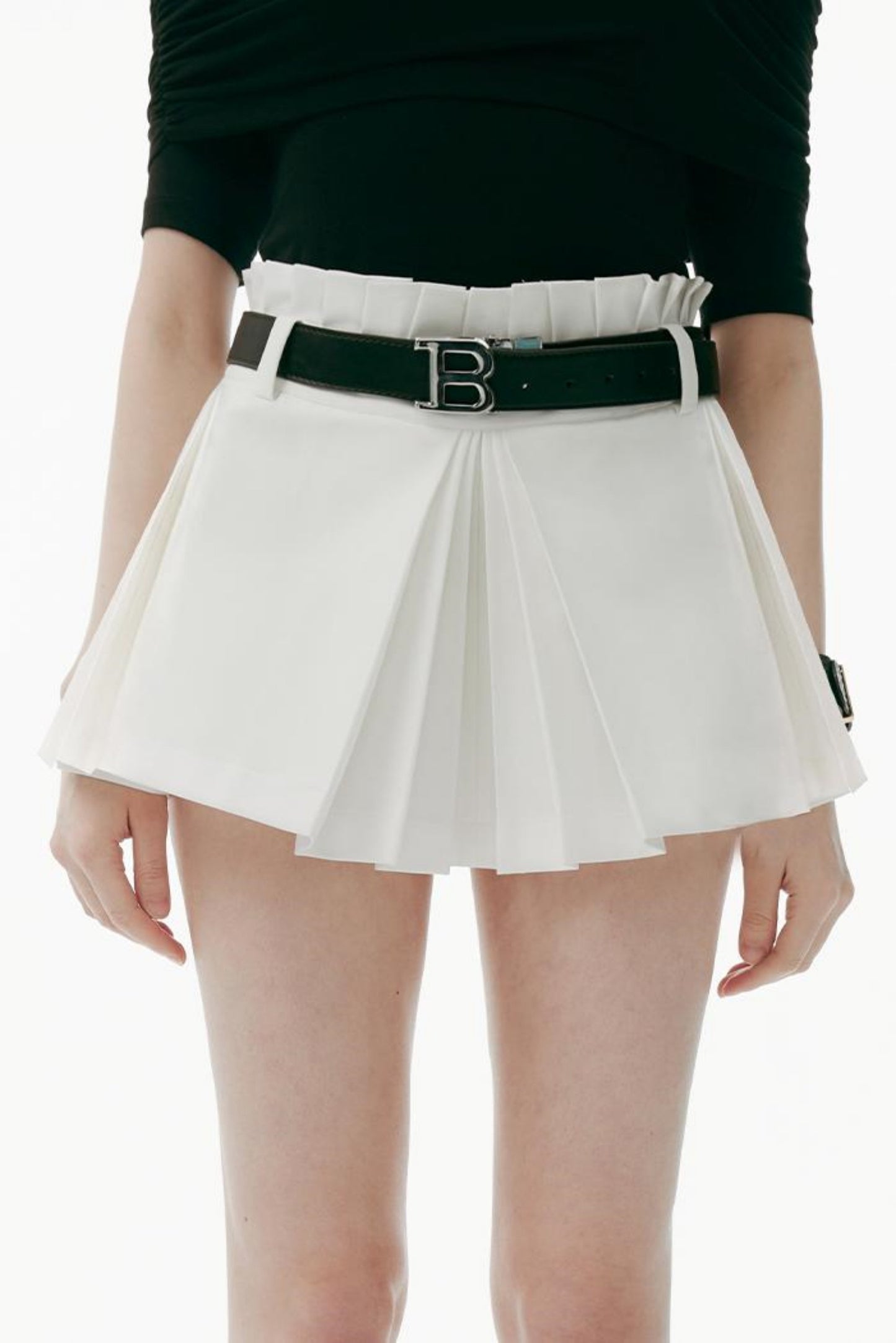 Peppermint Pleat Skirt
