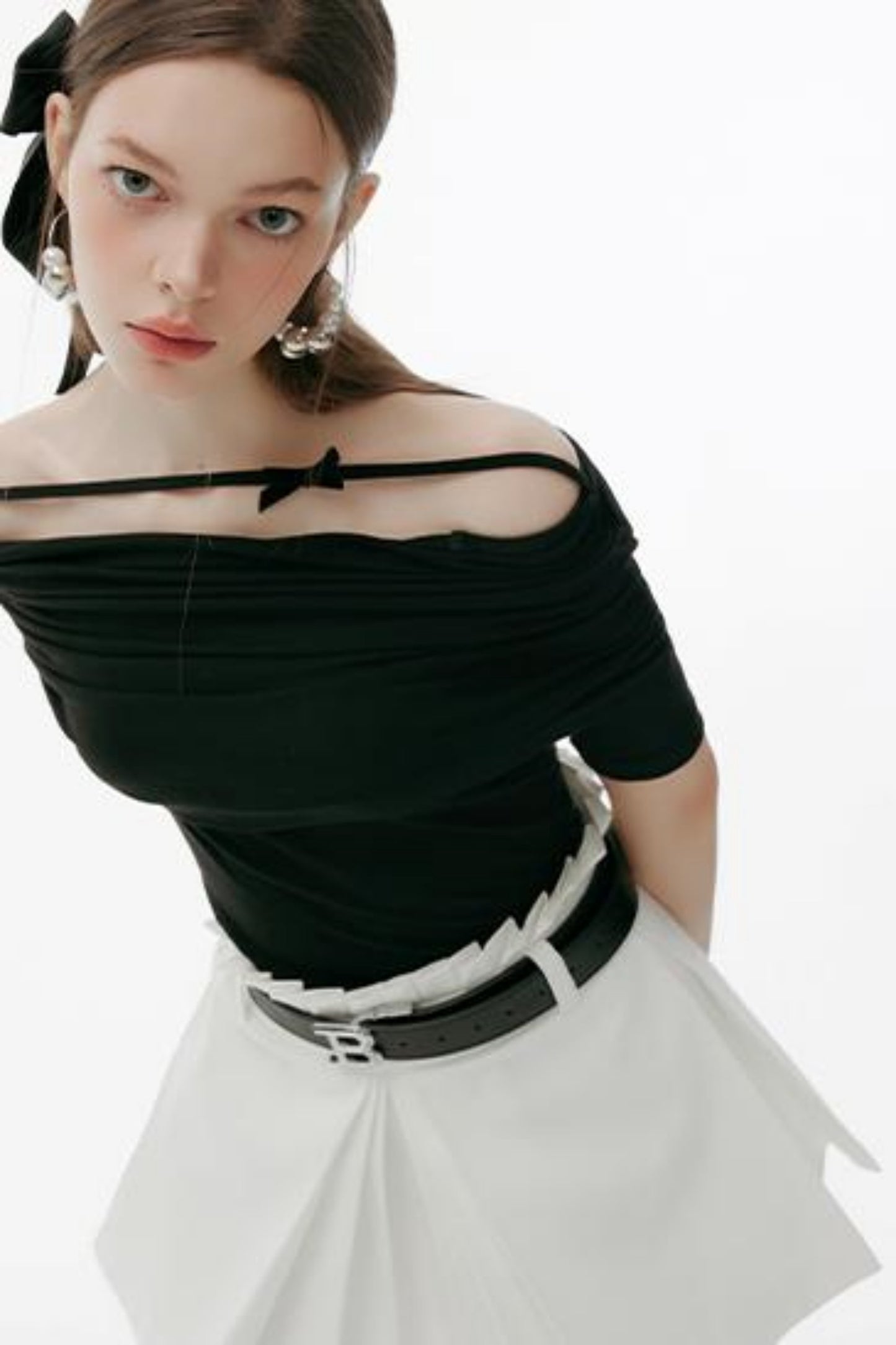 Peppermint Pleat Skirt