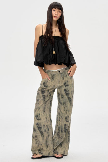 Chic Halter Spice Girls Smock Top