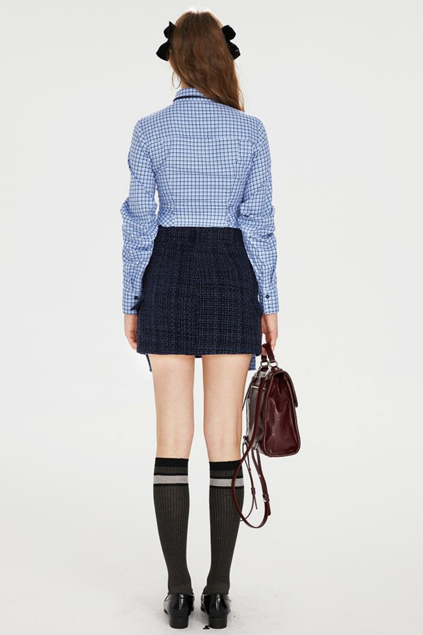 Chic Embroidered Tweed Jacket Set-Up