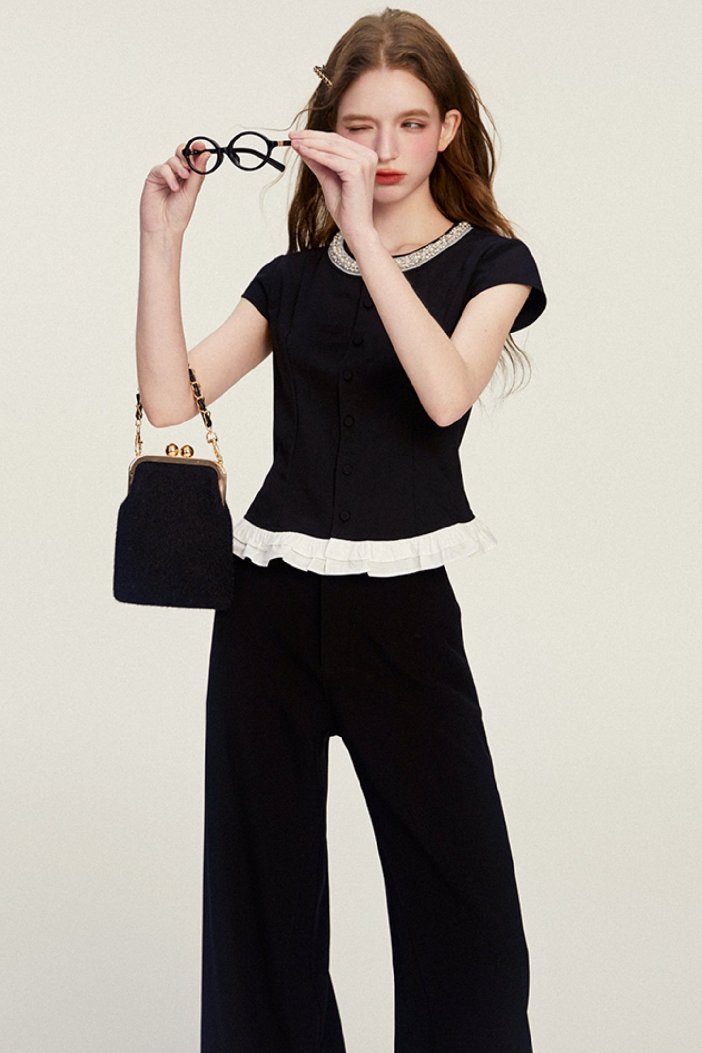 Black Collar Niche Shirt