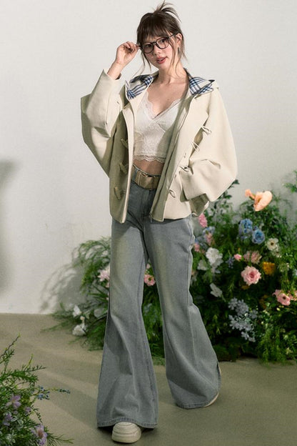 Flare Wide-Leg Jeans