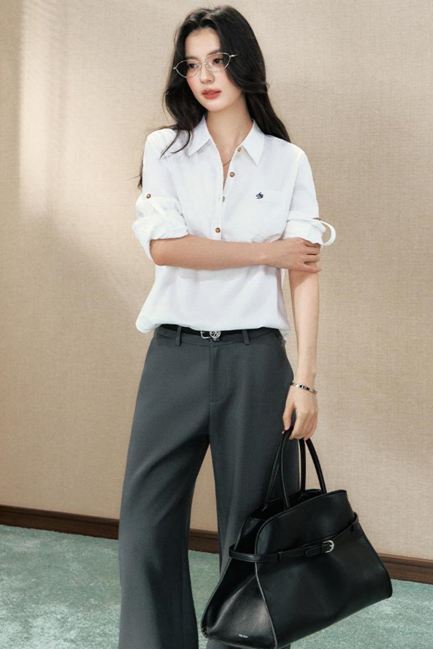 Effortless Long Sleeve Shirt Set-Up