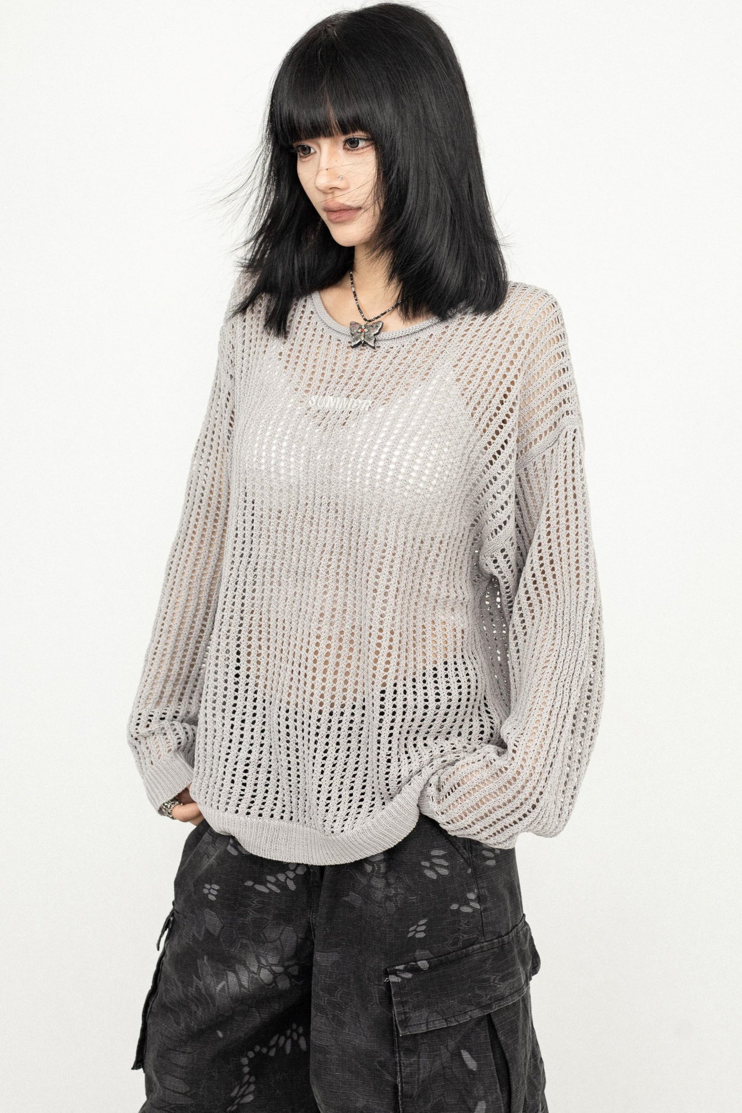 Versatile Knit Smock Top