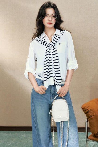 Versatile Tie Up Fashion Outer Shawl