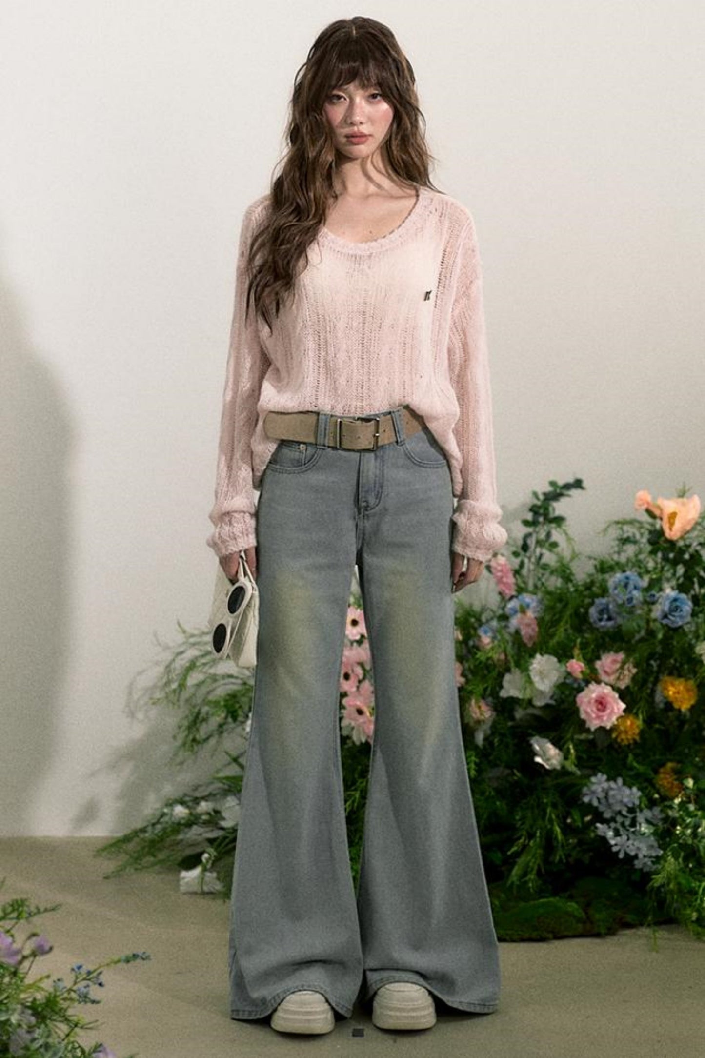 Flare Wide-Leg Jeans