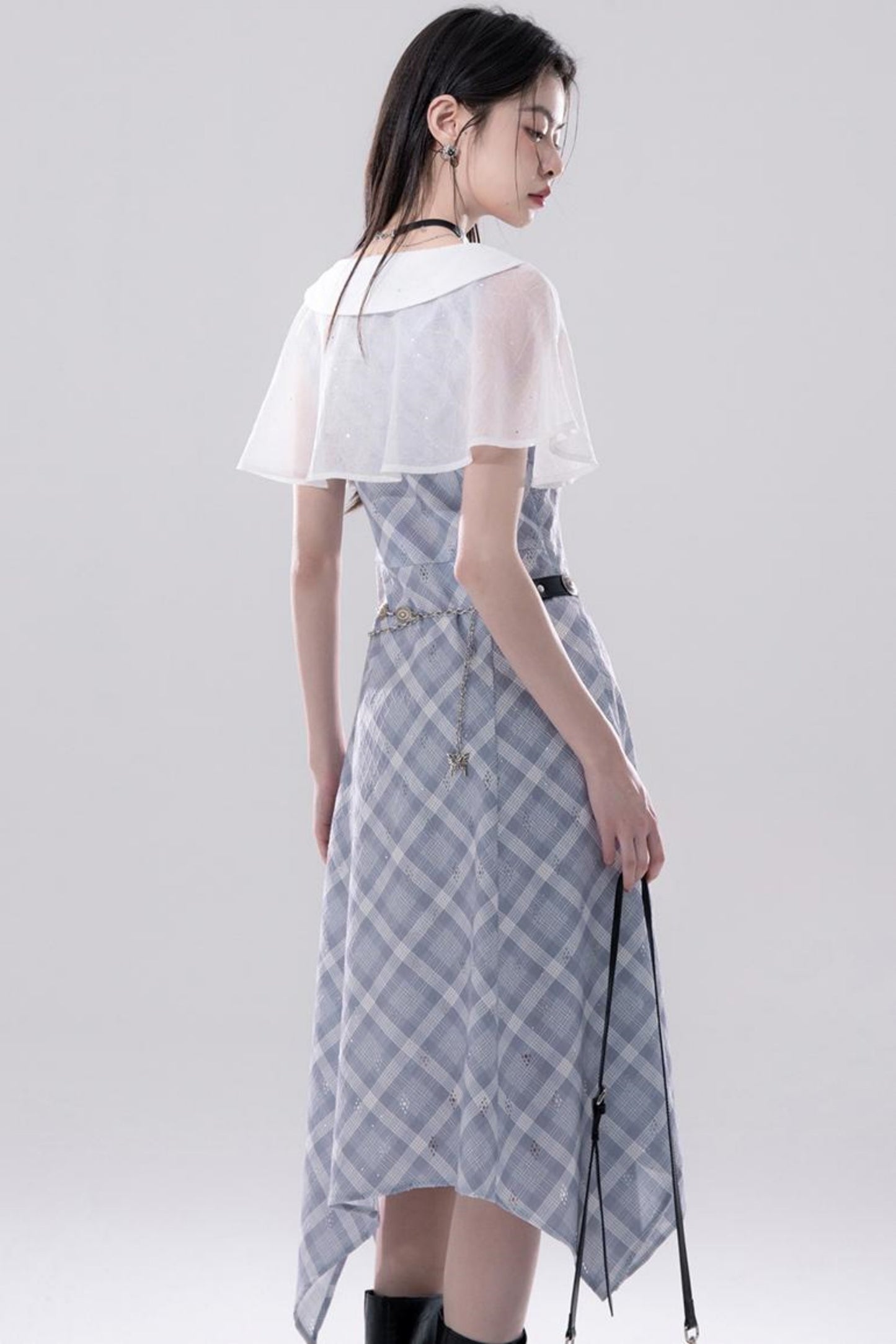 Elegant Star Shawl Dress